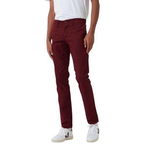 Pantalón chino Carhartt WIP Work In Progress Sid ajustado burdeos enjuagado talla W30 X L30 - Imagen 5 de 11