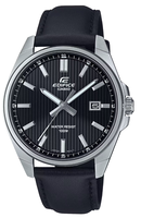 Casio Edifice EFV-150L-1AVUEF Herren Uhr Leder Schwarz Neu