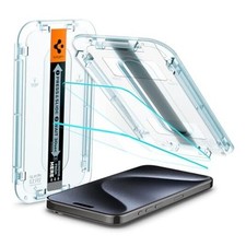 Tempered Glass Screen Protector GlasTR EZ FIT designed for iPhone 15 Pro
