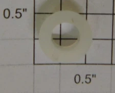 Acme C27065 .25" ID x .325" Bore Nylon Insulating Shoulder Washer (4)