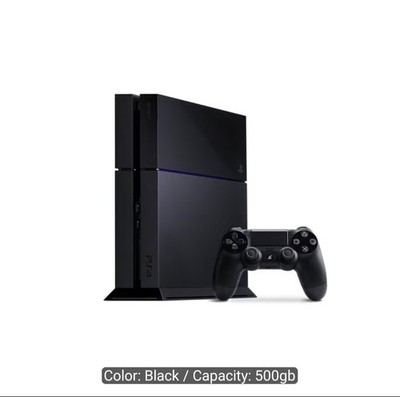 ps4 本体 500GB Sony PlayStation 4 (500 GB) Home Console - Black for sale online