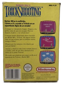 Trick Shooting Barker Bill's - Nintendo NES - ESP