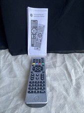 Mando a distancia universal GE para múltiples dispositivos 7252 con manual