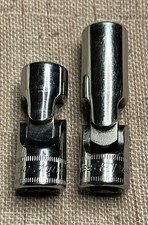 Snap On Tools 38 Drive 13mm 6pt Short And Deep Swivel Socket Set