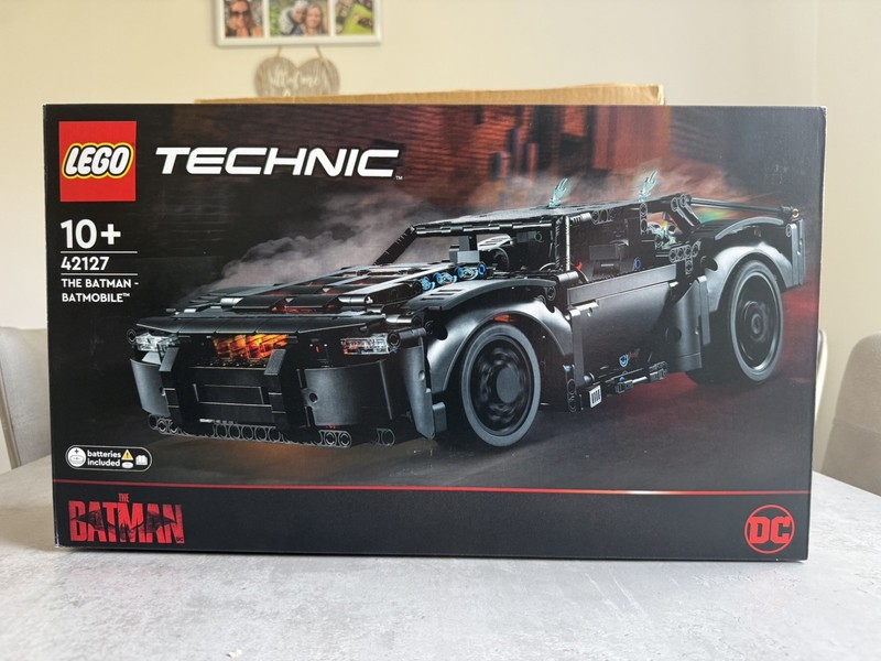 LEGO Technic 42127 The Batman Batmobile Car Building Set - NEW, SEALED, RETIRED