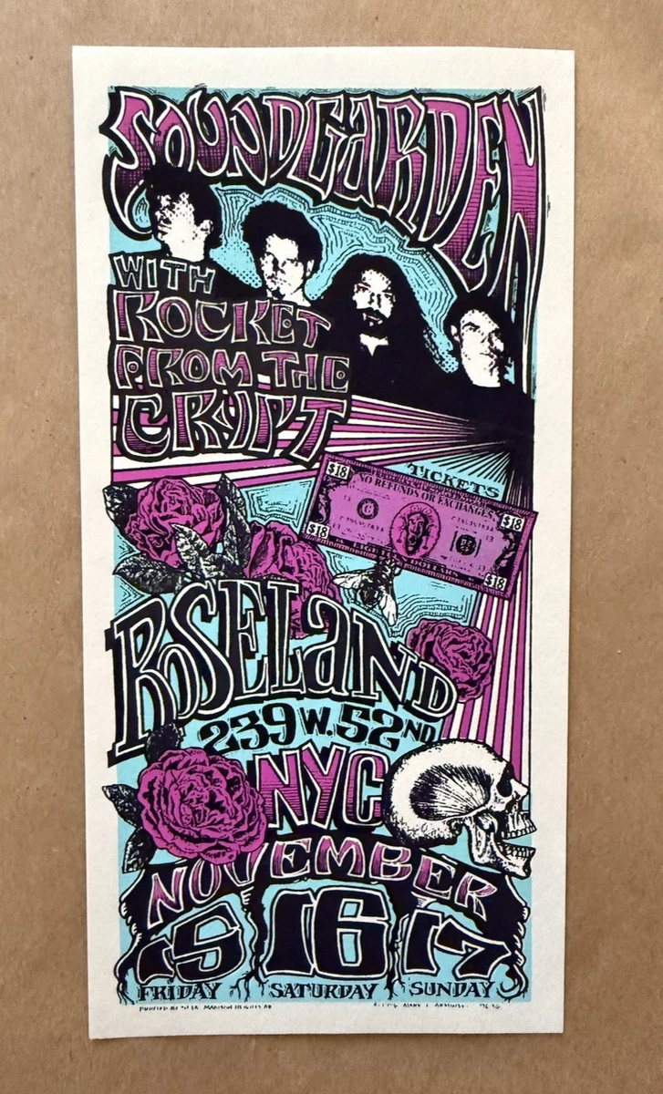 Soundgarden Memorabilia for sale | eBay