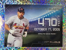 2015 Topps Update Series Baseball Tape Measure Blasts TMB-13 Albert Pujols