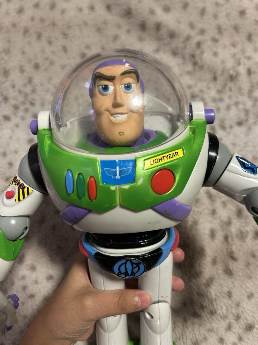 Toy Story Hasbro 2001 Deluxe Utility Belt Buzz Lightyear Working