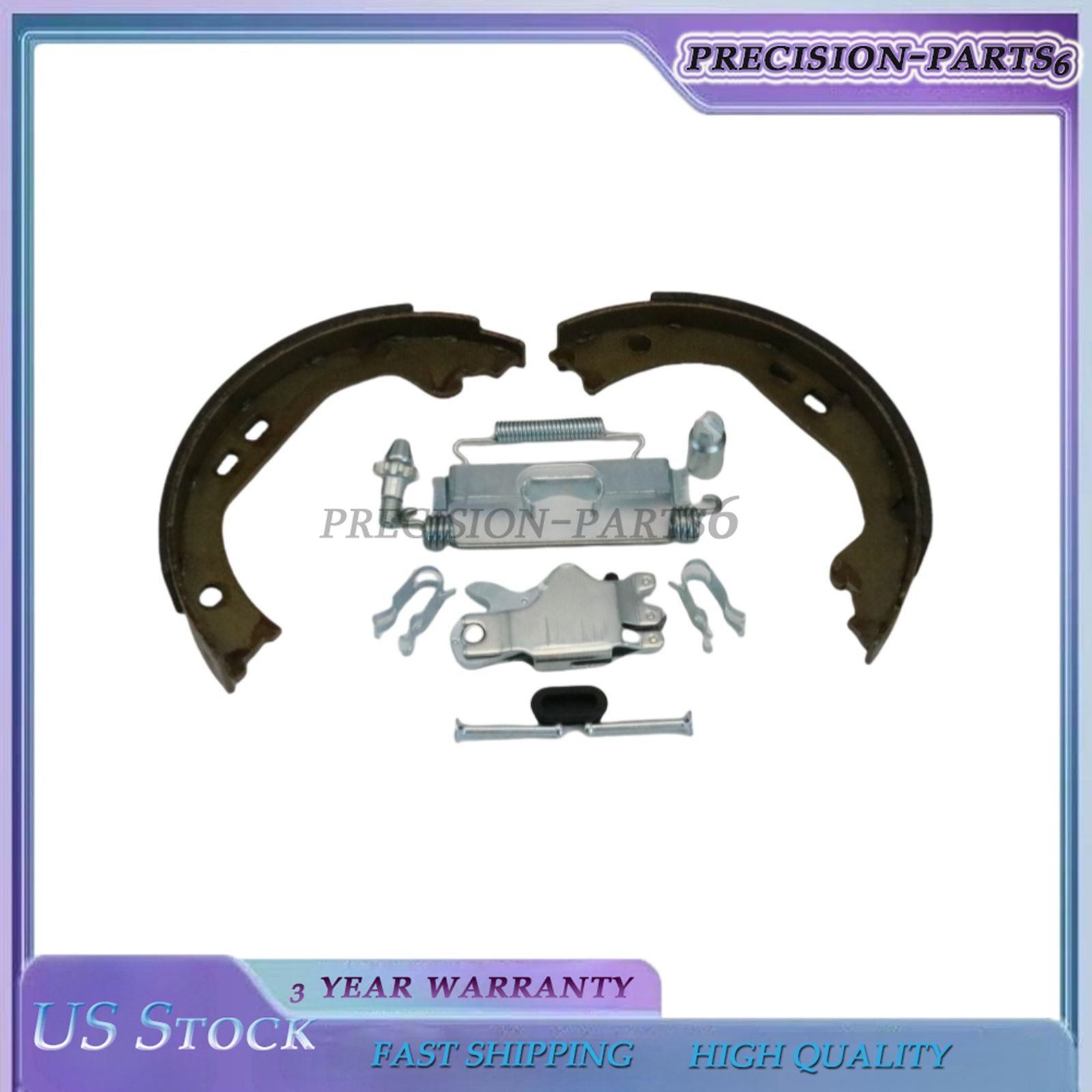 Parking Brake Shoes & Accessory Fastener Kits Fit Maserati Ghibli Quattroporte/