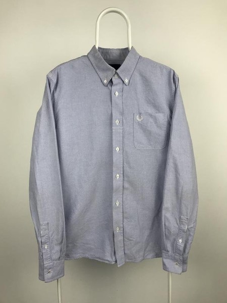 Men Fred Perry Shirt Blue 40 /L / 48