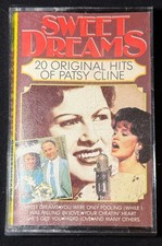 Vintage Sweet Dreams 20 Original Hits Of Patsy Cline Cassette Tape