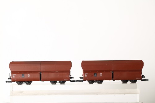 LIMA H0  2 Selbstentladewagen Erzwagen DB 355 023 (354344) | Condition: Gebraucht