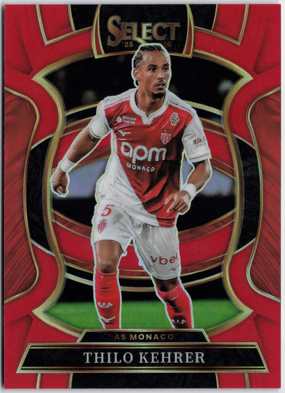 2025-26 Panini Select Ligue 1 #24 Thilo Kehrer Red #/55