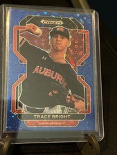 2022 Panini Prizm Draft Picks - Trace Bright Blue Donut Circle Prizm /25 (RC)
