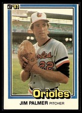 1981 Donruss #353 Jim Palmer