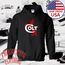 Colt Firearms Men's Black Size S-3XL