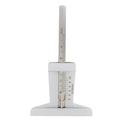 Stainless Steel Taper 0-50mm Tyre Veins Tread Depth Gauge Caliper