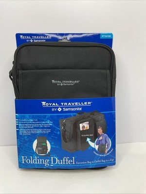 Samsonite Royal Traveller Excursion Bag Expands To Duffel Bag Carry Or Shoulder