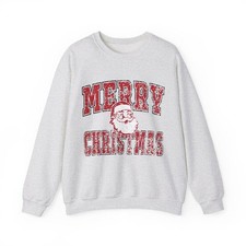 Merry Christmas Santa Claus Retro Sweaters Gift for fans Xmas Gift S-5XL