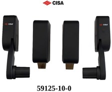Cisa maniglione antipanico ambidestro senza barra con kit aste 59125-10-0