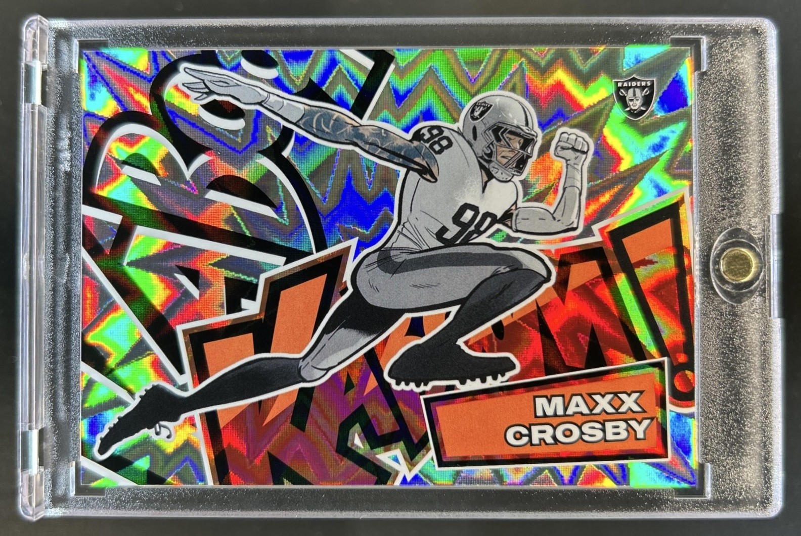 2025 Panini Absolute Maxx Crosby Kaboom - Horizontal SSP #2 Raiders