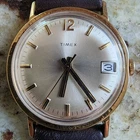 Vintage Timex Manual Wind Men’s Watch, great Condition, new strap