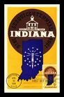 US MAXI CARD INDIANA STATEHOOD SESQUICENTENNIAL FIRST DAY ISSUE SCOTT 1308