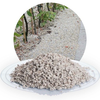 Kalk Ziersplitt 1000 kg beige Kalksplitt Yellow Sun Splitt Kies Zierkies Steine