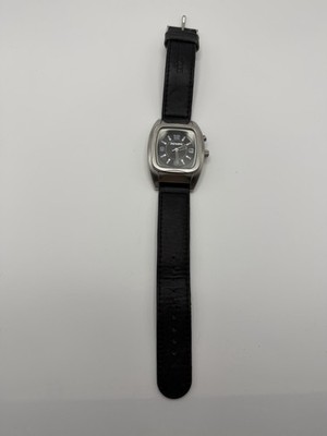 Nixon the Rocker Watch, Leather Band,  Stainless Steel  (as Worn By Dave Grohl)