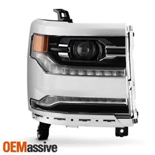 For 2016-2018 Chevy Silverado 1500 [FULL-LED] Projector Beam Headlight Passenger