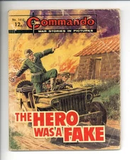 Commando War Stories in Pictures #1412 GD 1980 Low Grade