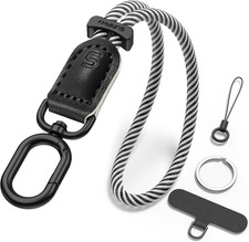 Phone Wrist Strap, Keychain Wristlet, Phone Strap Charm with Tether Tab, Cellpho