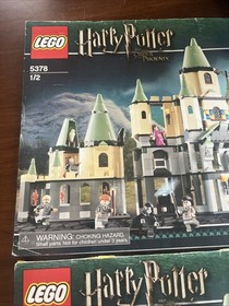 LEGO 5378 HARRY POTTER Order Of The Phoenix Castle INSTRUCTIONS ONLY Books 1 & 2