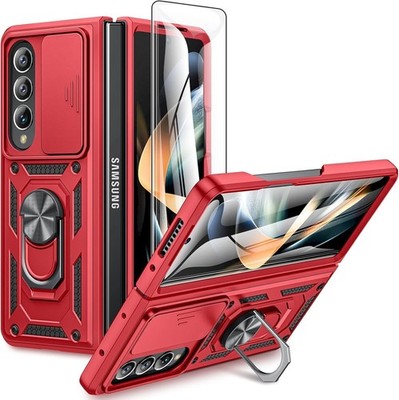 Samsung Galaxy Z Fold 4 Case,shockproof Full Body Sturdy Cover + Screen Protect