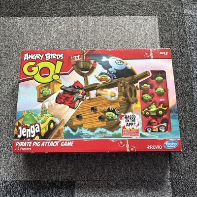 Angry Birds Go Jenga Piratenschwein Angriff Spiel 2013 Hasbro Rovio Neu Versiegelt A6439