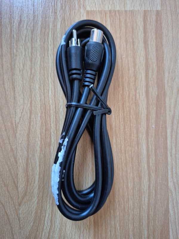✅ Antenna Cable ⭐ Commodore Amiga 500 / C64 / C128 Atari ⭐ Very Good Condition ⚡️