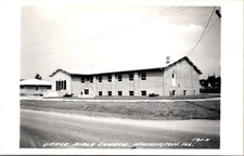 Grace Bible Church Washington Illinois RPPC