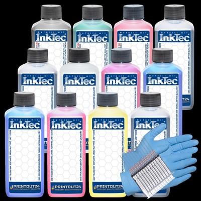 InkTec Printer Refill Ink For Canon LUCIA PFI 1000 1100 1300 1700