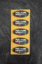 Delkim Plus Dome Sticker Labels - Genuine Replacement TXI EV STD RX Bite Alarms