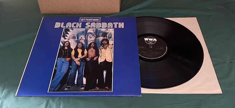 Black Sabbath-Attention! Volume 2- 1975 UK First Pressing/Early Edition WWA 101