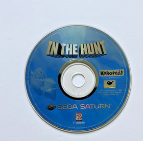 In The Hunt (Sega Saturn, 1994) CIB Complete Authentic Game w/ Reg Card
