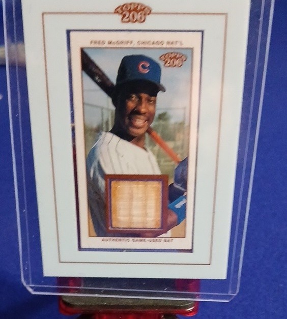 2002 Topps 206 - Relics Fred McGriff #TR-FM (MEM)