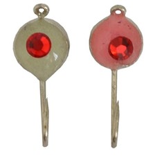 HT Enterprise MJEB-10A Marmooska Tungsten Eyeball Ice Jig #10 Assorted 2 Pk