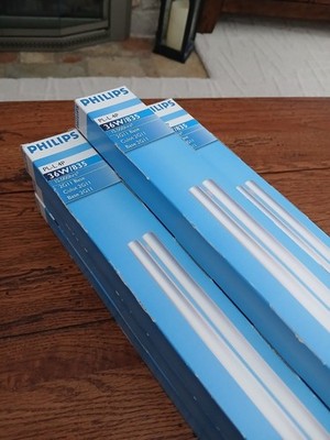 LOT OF (10 PIECES)- PHILIPS PL-L 4P 36W/835 REPLACEMENT BULBS/4  PIN/NEW