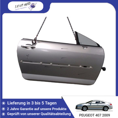   RECHTE VORDERE TÜR   PEUGEOT 407 COUPE 9004W8  