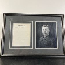 Theodore Roosevelt Signed Letter 1911 TLS Rare Content “Thousands of Requests”