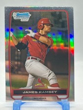 James Ramsey 2012 Bowman Chrome Draft Picks & Prospects Refractor #BDPP27