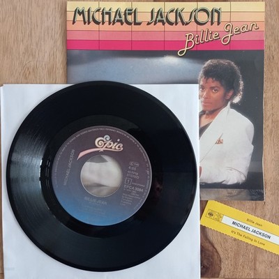 Michael Jackson Billie Jean 7'' Vinyl Single Epic EPCA-3084 Mint-