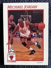 1991-92 NBA Hoops Michael Jordan Chicago Bulls Prototype Card #004 - Rare
