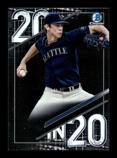 2020 Bowman Chrome 20 In 20 Insert #20IN20-EHA Emerson Hancock - Mariners
